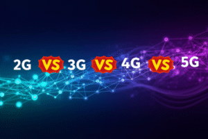 2G vs 3G vs 4G vs 5G: Key Differences Explained